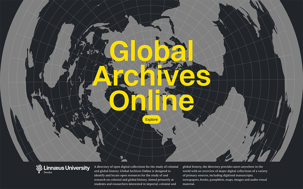 preview of Global Archives Online project